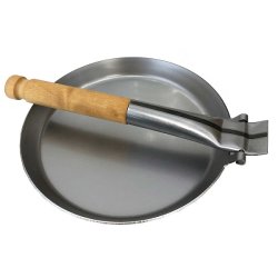 Stabilotherm J�gerstegepande  med foldebart tr�h�ndtag