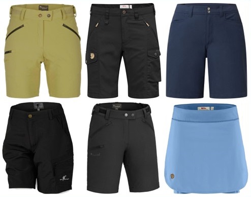 Shorts og 3/4 bukser
