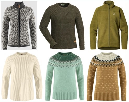 Striktrøjer og bluser