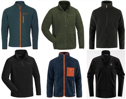Fleecetrøje, fleecejakker & mellemlag