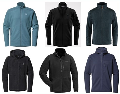 Fleecetrøje, fleecejakker & mellemlag