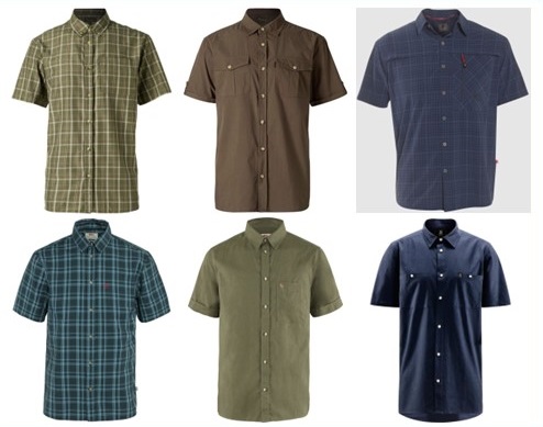 Kortærmede Skjorter