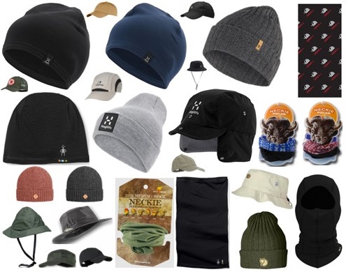 Kasketter, Hatte, Halsedisser, Huer & Pandebånd