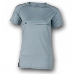 Wolf Camper Freedom Dame T-shirt i Merinould