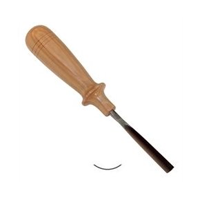 Billedskrerjern 12 mm - R 10 - U