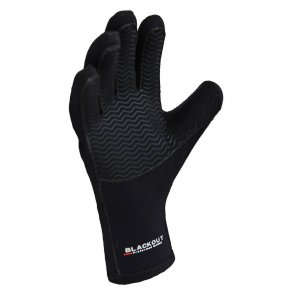 Aqua Design Kajakhandsker m. fingerspidser Blackout Gloves