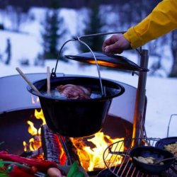 Blgryde i sort emaljeret stl - 6 L - Espegard