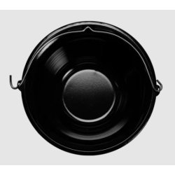 Blgryde i sort emaljeret stl - 6 L - Espegard