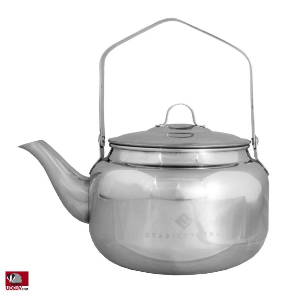 Blkedel / Kaffekedel i Rustfri stl - 1 ltr