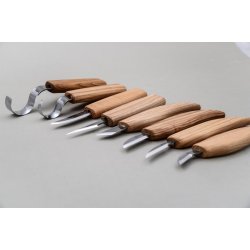 Beaver Craft Snitteknivst - 8 dele