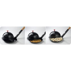 Bon-fire Poptop / popcornnet, emaljeret -  28 cm