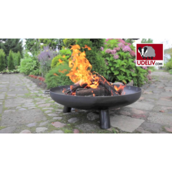 Hndlavet blfad 80 cm