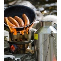 Kelly Kettle Hobo Stove - Rustfri st�l