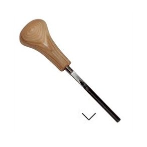 Billedskrerjern Kuglehfte 5,0 mm V 90