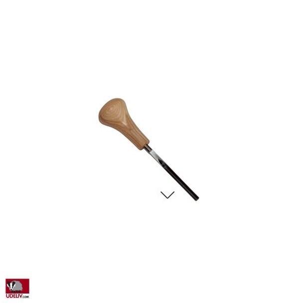 Billedskrerjern Kuglehfte 5,0 mm V 90