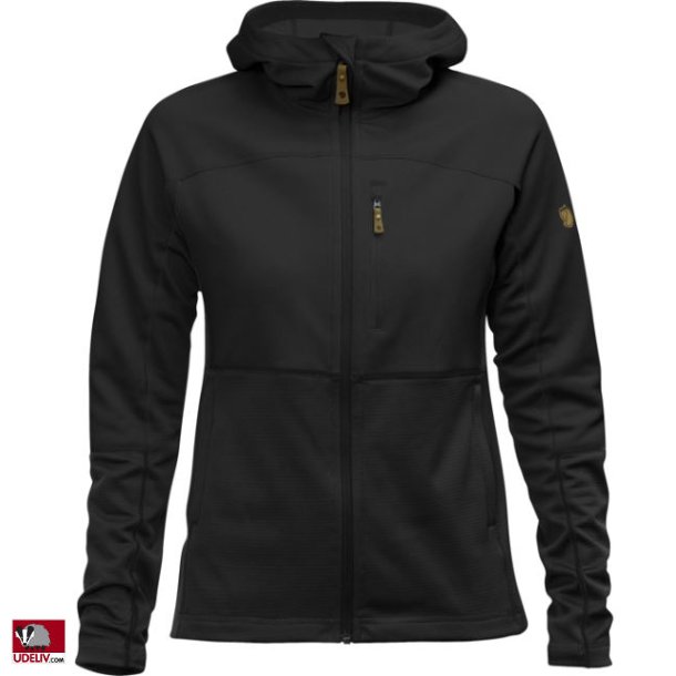 Fjllrven Abisko Trail Fleece W fleecejakke med htte