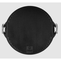 Grillplade  47 cm. i stbejern - Espegard