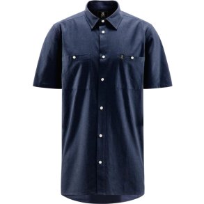 Haglfs Curious Hemp SS Shirt Men kortrmet herre skjorte