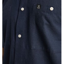 Hagl�fs Curious Hemp SS Shirt Men kort�rmet herre skjorte