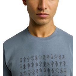 Hagl�fs Outsider By Nature Print Tee Men Herre T-shirt