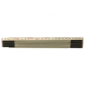 Hultafors Tommestok / Meterstok 59 af tr - 2 meter