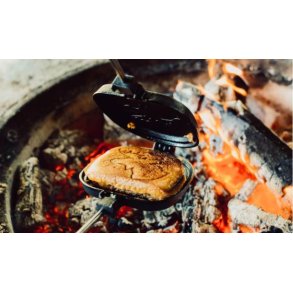 Toastjern med elgmotiv i stbejern til bl