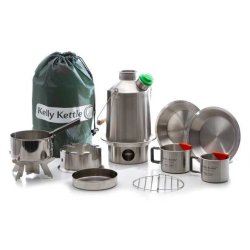 Kelly Kettle Ultimate "Scout" Kit 1,2 L - Rustfri st�l