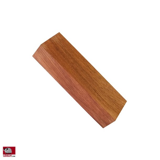 Knivskfte materiale i Bubingatr - min. 24x38x120 mm