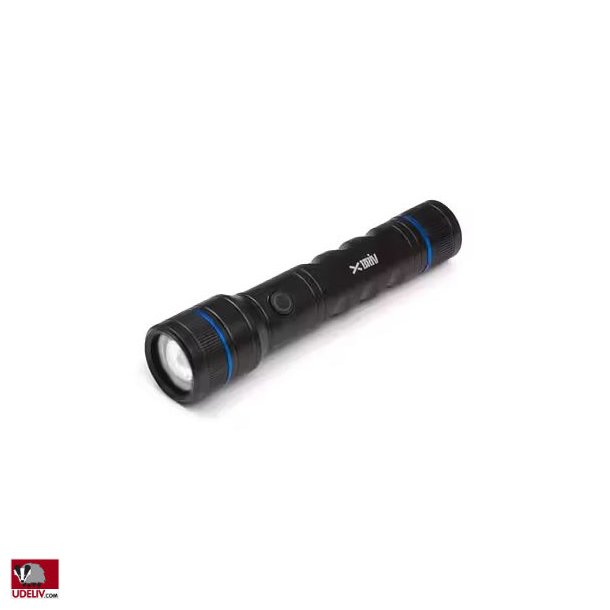 Genopladelig lommelygte - 10W - 800 lumen - Zoom - USB-C