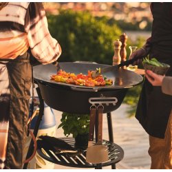 Muurikka smal stegespade i rustfrit st�l m. h�ndtag i ask