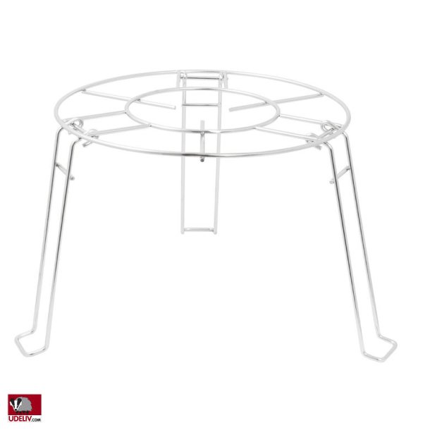 Muurikka understel med indbygget indsats i rustfrit st�l - Madlavningsildsted