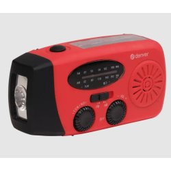 N�dradio 2000 mAh - AM/FM (genopladelig)