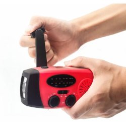 N�dradio 2000 mAh - AM/FM (genopladelig)