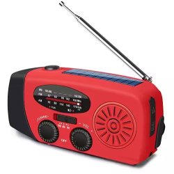 N�dradio 2000 mAh - AM/FM (genopladelig)