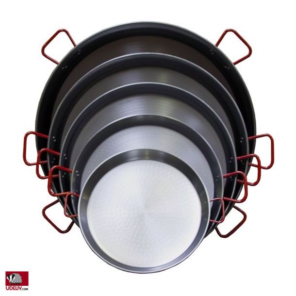 Paellapande 90 cm m. 4 hndtag
