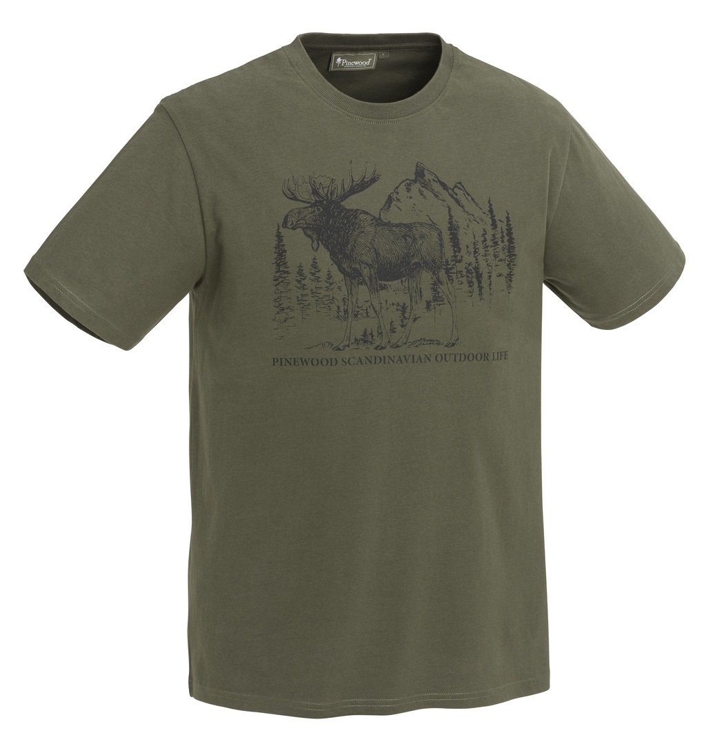 Elg T-shirt model Moose til herrer - T-shirts & poloer - Udeliv.com