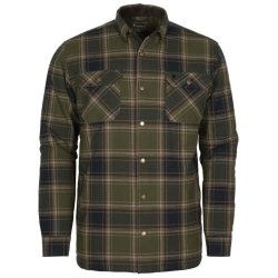 Pinewood Finnveden ternet, polstret Overshirt skjorte