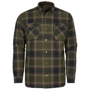 Pinewood Finnveden ternet, polstret Overshirt skjorte