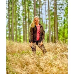 Pinewood Kronhjort Dame T-shirt Red Deer Women