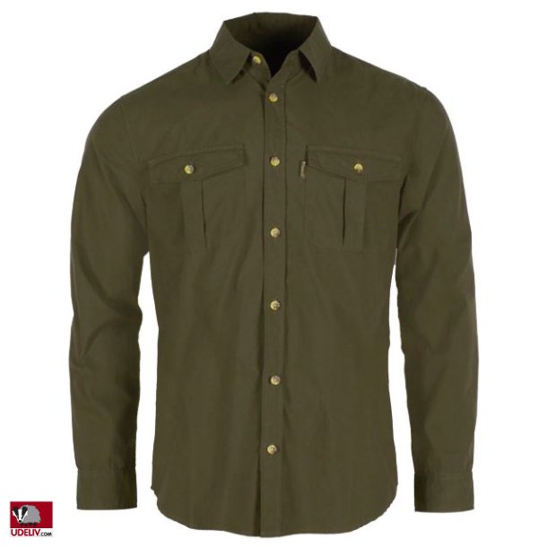 Pinewood Safari L/S Shirt M's Langrmet Herreskjorte