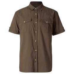 Pinewood Safari S/S Shirt M's kort�rmet herreskjorte