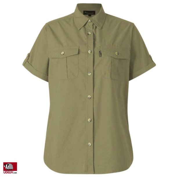 Pinewood Safari S/S Shirt W's Kortrmet Dameskjorte