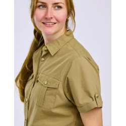 Pinewood Safari S/S Shirt W's Kortrmet Dameskjorte