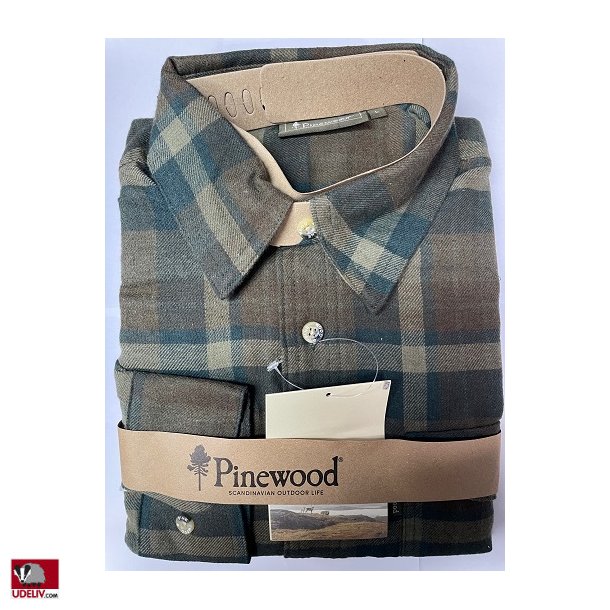 Pinewood Skovmandsskjorte 100% bomuld
