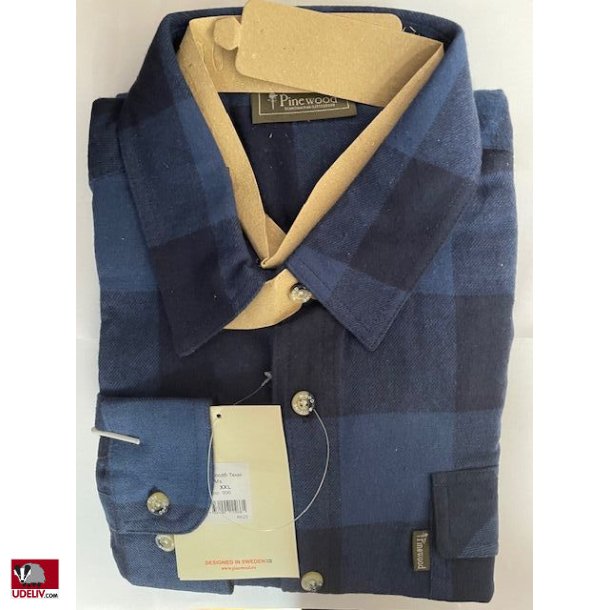 Pinewood Skovmandsskjorte 100% bomuld