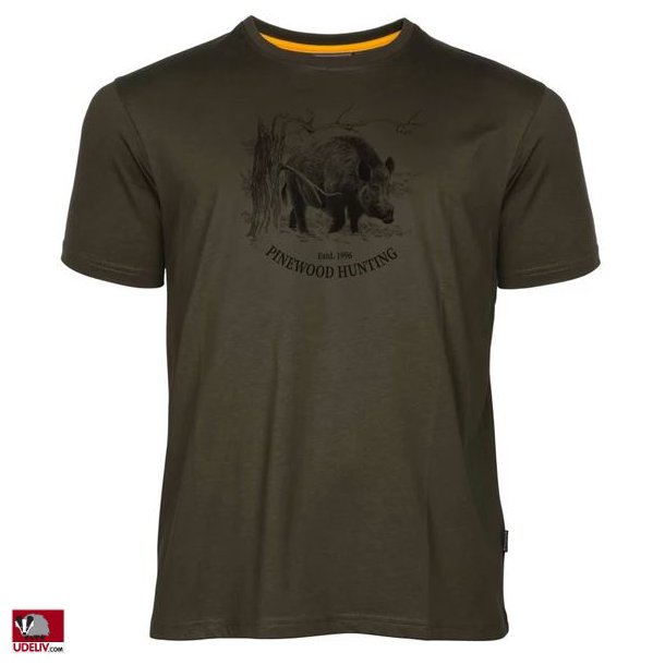 Pinewood Wild Boar Vildsvin T-shirt Herre