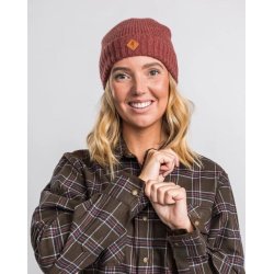 Pinewood hue i strikket uld