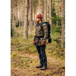 Pinewood hue i strikket uld