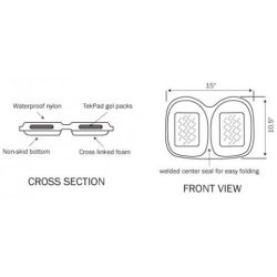 SKWOOSH X-treme gelesiddepude til kajak