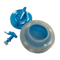 Sammenklappelig vanddunk med hane 5,5 liter